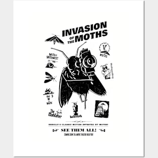 Invasion of the moths Posters and Art